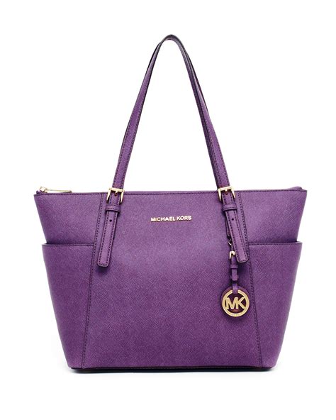 last year's michael kors dark purple purse|Michael Kors purple purse clearance.